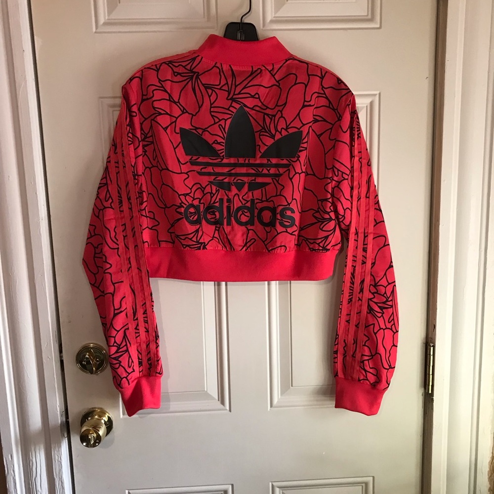 Pharrell Williams crop adidas Jacket